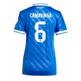Damen Fußballbekleidung Real Madrid Eduardo Camavinga #6 3rd Trikot 2025-26 Kurzarm